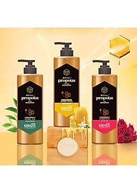 Dầu gội xả Kerasys Royal Propolis dành cho tóc mỏng yếu, tóc không vào nếp Hàn Quốc 500ml