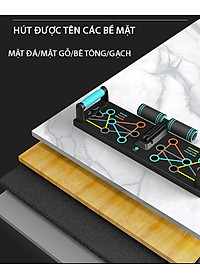 Bộ Dụng Cụ Chống Đẩy Đa Năng 3 Trong 1 Tích Hợp Tập Bụng,Dây Kéo Tay