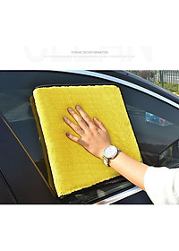 KHĂN MICROFIBER 2 LỚP LAU XE Ô TÔ, NHÀ CỬA CHUYÊN DỤNG