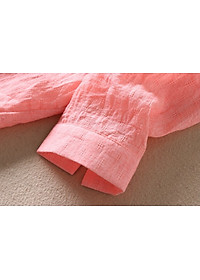 Áo đũi nữ Haint Boutique, Áo sơ mi nữ cổ V xinh phong cách vintage Sm99