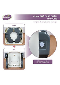 Ghế ngồi ăn bằng nhựa Mastela 07330 nâng hạ độ cao cho bé