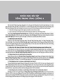 Giáo Trình Tiếng Trung Tăng Cường - Bài Tập Tổng Hợp 4 (Tặng kèm Khóa học Online)