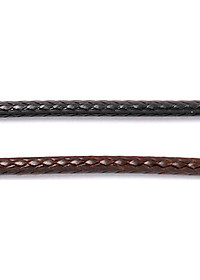 Combo 2 sợi dây vòng cổ cao su - đen + nâu DCSEN1