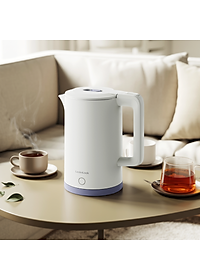 Ấm Đun Siêu Tốc LocknLock EJK728IVY 1.7L 1850-2200W, Hàng Chính Hãng, Nút Kéo Mở Nắp - JoyMall