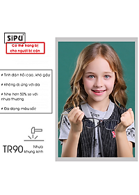 [Kèm Video] Mắt Kính Trẻ Em SiPU Chính Hãng MK07 Chống Ánh Sáng Xanh + Chống gãy - Bé Trai Bé Gái (Kèm Hộp Ô Tô)