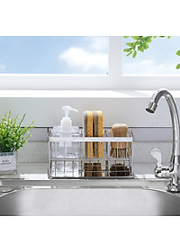 Khay inox304 để vật dụng rửa chén KBR1122