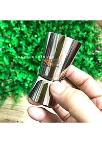 Ly Định Lượng Inox 2 Đầu - Combo 3 ly (20/30 - 20/40- 25/50 c.c). Dụng cụ pha chế dùng định lượng pha Cocktail
