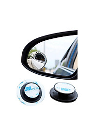 Gương cầu lồi ô tô kính chiếu hậu xoá điểm mù 360 độ loại có đế điều chỉnh góc nhìn