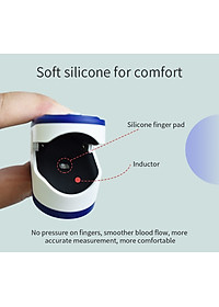 Máy đo huyết áp kẹp ngón tay + spo2 nhịp tim - Máy đo nồng độ oxy trong máu cầm tay cho kết quả đo nhanh chính xác