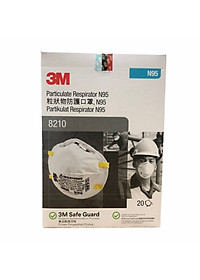 3M face mask 8210 hộp ( 20 cái ) chống bụi