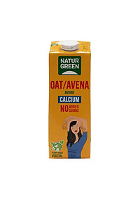 Sữa Yến Mạch/Hạnh Nhân Không Đường - Oat/Almond Milk Sugar-free NaturGreen 1L