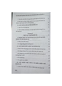 Kỹ năng nghề nghiệp Chấp hành viên thi hành án dân sự (Quyển 1)