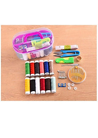 Bộ Kim Chỉ Khâu Vá Đa Năng Amalife - Tặng Kèm Nhiều Phụ Kiện (màu ngẫu nhiên)