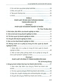 Luật Kinh Tế (Tái bản lần thứ nhất, có sửa đổi, bổ sung) - Sách chuyên khảo