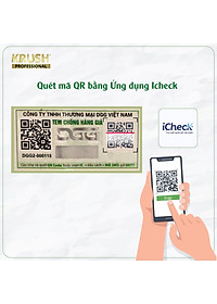 Dầu Gội Nhuộm Tóc Hữu Cơ Thiên Nhiên KRUSH - Màu Đen