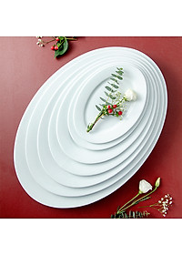 Đĩa xoài trắng hàng cao cấp sứ Long Phương