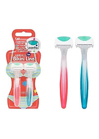 Dao Cạo Bikini Dành Cho Nữ Kai Line MTG-2B 011641 (Set 2 Cây)