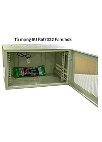 Tủ Mạng Treo Tường 06U D400 Famrack – Chính Hãng, Chuẩn Rack 19", Hàng Chất Lượng Cao