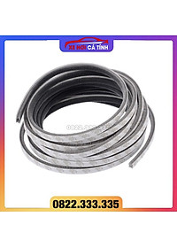 Cuộn 10m Nẹp chỉ giảm tiếng ồn cánh cửa, nẹp lông giảm thanh làm khít khe hở cánh cửa