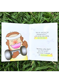 Sách - Truyện Tranh Song Ngữ Việt - Anh Cho Bé  Về Kỹ Năng Sống (Bộ 12 quyển)