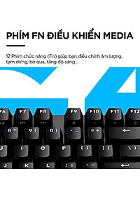 Bàn phím cơ game Logitech G413 TKL SE / G413 SE Full Size - Hàng chính hãng