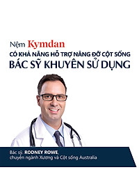 Nệm cao su thiên nhiên Kymdan Deluxe 180 x 200 x 05cm SFM