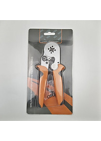 Kìm bấm cos vuông tròn pin I-WISS HSC8 6-4 tự điều chỉnh