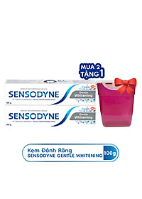 Bộ 2 Kem Đánh Răng Sensodyne Gentle Whitening 100g