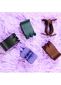 KẸP GẤP TÓC 5 RĂNG NHÁM NHIỀU MÀU GIAO MÀU NGẪU NHIÊN