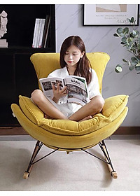 Ghế sofa thư giãn, sofa bập bênh phong cách bắc âu