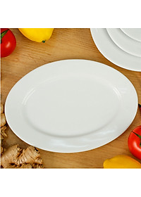 Đĩa xoài đủ size  bằng sứ cao cấp Long Phương 