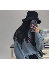 Mũ bucket trơn phong cách HQ