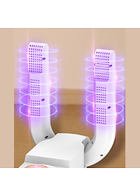 Máy Sấy Và Khử Trùng Giày có hẹn giờ Cao Cấp Làm Khô Siêu Nhanh - Loại Bỏ Khử Mùi Hôi Và Vi Khuẩn, Kiểu Dáng Nhỏ Gọn, Dễ Sử Dụng Máy Sấy Giày Dép Tất Găng Tay Khử Khuẩn Bằng Tia UV An Toàn Tiện Dụng Thông Minh