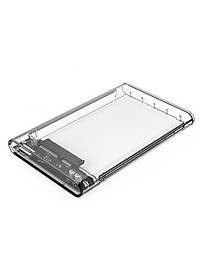 Box ổ cứng di động ssd hdd 2.5 inch trong suốt hộp đựng ổ cứng laptop PC chuẩn USB 2.0 - miếng lót chuột