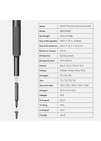 Bộ Tua Vít Nam Châm 28 Trong 1 Đa Năng Kèm Hộp Đựng