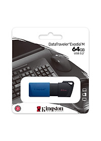 USB Kingston DataTraveler Exodia M USB Flash Drive 32G / 64G / 128G / 256G - Hàng Chính Hãng