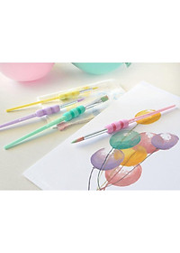 Bộ 4 Cọ Vẽ Grip Màu Pastel - Faber-Castell 481620