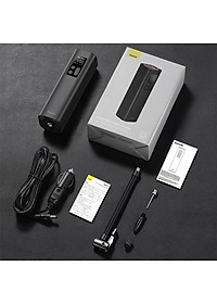 Máy bơm lốp xe hơi kỹ thuật số thông minh Baseus Mini Air Compressor 12V 150PSI (hàng chính hãng)