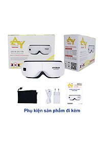 Máy Mát Xa Xông Hơi Cho Mắt aYosun Hàn Quốc Massage Tích Hợp Bluetooth Nghe Nhạc Thư Giãn