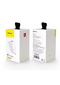 Cóc củ sạc nhanh Qualcomm QC 3.0 thông minh hiệu Baseus (Sạc nhanh QC 3.0, 24W) - Hàng chính hãng 