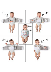 KHĂN QUẤN ANNA&EVE CHO BÉ KHI NGỦ TỪ MỸ