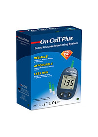Máy Đo Đường Huyết On Call Plus Kèm Hộp 25 Que Thử Đường Huyết On Call Plus