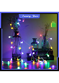 Đèn Led Trang Trí Bóng Tròn Trang Trí Noel Lễ Tết ( Màu Vàng ) - Hàng chính hãng