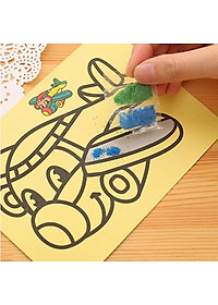 Combo 10 Tranh Cát Cho Bé Nhiều Hình