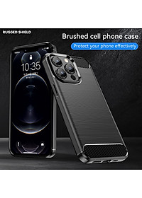 Ốp lưng chống sốc vân kim loại cho iPhone 14 Pro Max (6.7 inch) hiệu Likgus (chuẩn quân đội, chống va đập, chống vân tay) - Hàng nhập khẩu