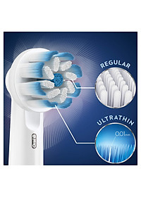 Cho máy Oral B Braun, bộ 4 Đầu Bàn Chải đánh răng điện thay thế MIHOCO EB60-P New Gum Care, sợi cước siêu mềm, cho răng lợi nhạy cảm