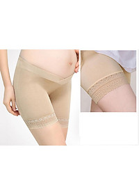 Set 2 quần mặc trong váy bầu chân ren