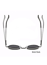 Kính râm, Kính mát Mắt Tròn Nhỏ Harry Porter Gọng Nhíp Lò Xo Kim Loại - Form Nhỏ mini