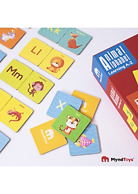 Đồ Chơi Xếp Hình MyndToys Animal Alphabet (Learning A-Z) Dành Cho Các Bé Trên 2 Tuổi