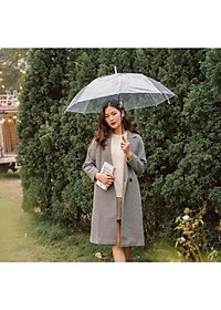 Ô đi mưa trong suốt - dù che mưa che nắng trong suốt, bền- đẹp